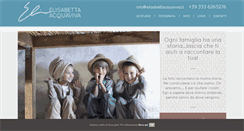 Desktop Screenshot of elisabettacquaviva.it